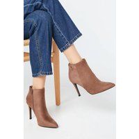 Faith: Miffy Pointed High Heel Stiletto Ankle Boots