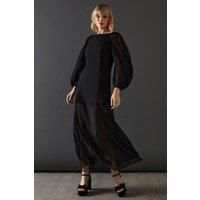 Warehouse Black Maxi Dress Womens Occasion Dresses