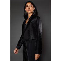 Crop Double Breasted Blazer