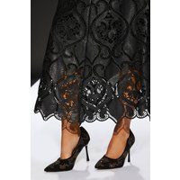 Womens Runway 1.8.1.8 Camo Diamante Stiletto Court Shoes