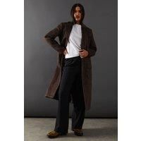Warehouse Brown Wool Look Coat Womens Day To Night Jackets & Coats