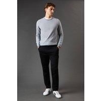 Burton Black Chinos Mens Casual Trousers