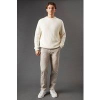 Burton Mens Slim Fit Chino Trousers Natural Cotton Blend All Seasons