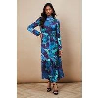 Occasion Floral Open Back Midaxi Dress