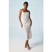 Coast Ivory A-Line Dress Womens Bridal Dresses