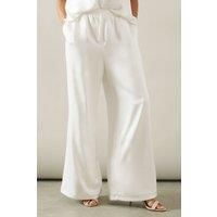 Wallis Ivory Trousers Womens Smart Trousers