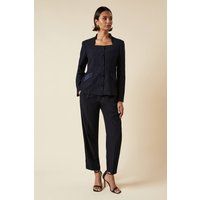 Womens Satin Tapered Trouser