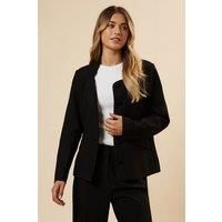 Petite Satin Sweetheart Neckline Jacket