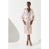 Coast Gold Midi Dress Womens Occasion Dresses