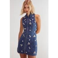 Nastygal Authentic Denim Mini Dress Womens Going Out Dresses