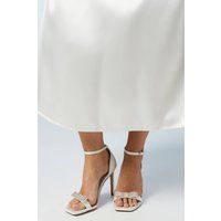 Coast White Heeled Sandals Womens Bridal Heels