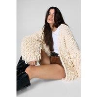 Nastygal Cream Cardigan Womens Casual Jumpers & Cardigans