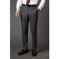 Burton Mens Suit Trousers Slim Fit Charcoal Tweed Look Versatile Stylish