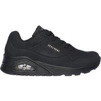 UNO Lace Up Fashion Sneaker Triple Black