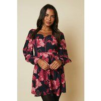 Dorothy Perkins Black Mini Dress Womens Daywear Dresses