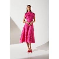 Coast Pink Midi Dress Womens Occasion Dresses