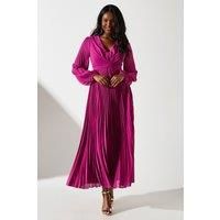 Coast Magenta Midi Dress Womens Party Dresses