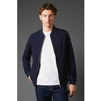Burton Navy Bomber Jacket Mens Casual Jackets & Coats
