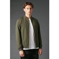 Burton Khaki Bomber Jacket Mens Casual Jackets & Coats