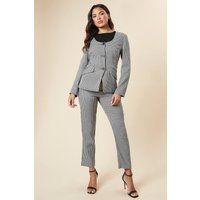 Womens Straight Ankle Grazer Trouser