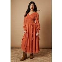 Oasis Ginger Midaxi Dress Womens Daywear Dresses