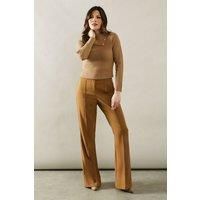 Wallis Camel Flares Womens Casual Trousers