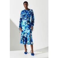 Coast Blue Midi Dress Womens Occasion Dresses