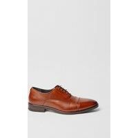 Tan Leather Smart Oxford Toe Cap Shoes