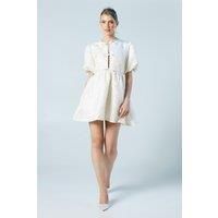 Oasis Ivory Puffball Dress Womens Bridal Dresses