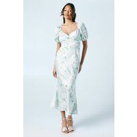 Oasis Sage A-Line Dress Womens Bridesmaids Dresses