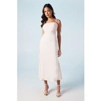 Oasis Blush A-Line Dress Womens Bridesmaids Dresses