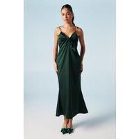 Strappy Tie Detail Bridesmaids Dress