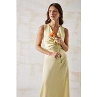 Oasis Butter Fit & Flare Dress Womens Bridesmaids Dresses