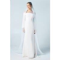 Coast Ivory A-Line Dress Womens Bridal Dresses