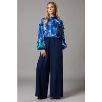 Coast Navy Jumpsuit Womens Occasion Jumpsuits