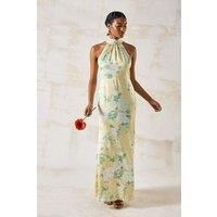 Coast Lemon A-Line Dress Womens Bridesmaids Dresses