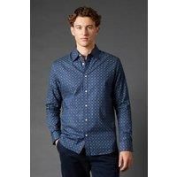 Burton Navy Casual Shirt Mens Casual Shirts