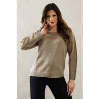 Wallis Mocha Jumper Womens Casual Jumpers & Cardigans