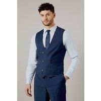 Burton Navy Waistcoat Mens Smart Suits