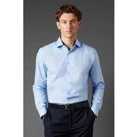 Burton Blue Formal Shirt Mens Smart Shirts