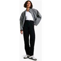 Womens Tall Basic Black Straight Leg Jeans