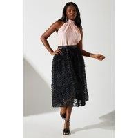 Coast Black Midi Skirt Womens Occasion Skirts