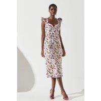 Coast Multi Midi Dress Womens Occasion Dresses