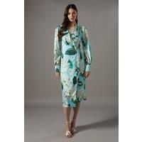 Coast Multi Midi Dress Womens Occasion Dresses