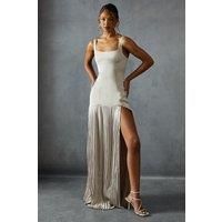 Misspap Champagne Bridesmaid Dress Womens Occasion Dresses