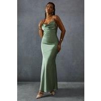 Misspap Sage Bridesmaid Dress Womens Occasion Dresses