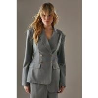 Warehouse Dark Grey Blazer Womens Day To Night Jackets & Coats