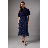 Coast Navy Midi Dress Womens Occasion Dresses