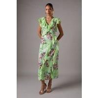 Coast Lime Midi Dress Womens Going Out Dresses
