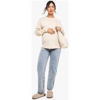 Womens Maternity Over The Bump Straight Leg Jeans